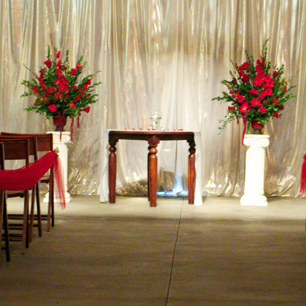 columns or pedestals for display at event