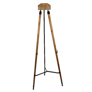 Rustic style easel - tripod style