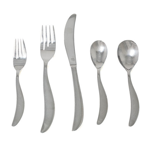 Venus flatware - salad/dessert fork, dinner fork, knife, teaspoon, soup spoon