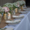Inspiration - rectangular table with china and cutlery