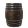 Dark wine barrel