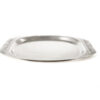 Ornate silver tray - large