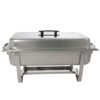 8 Qt. chafing dish - use with 1-full pan or 2-half pans